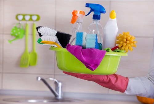 Detailed cleaning work in a Highbury home interior