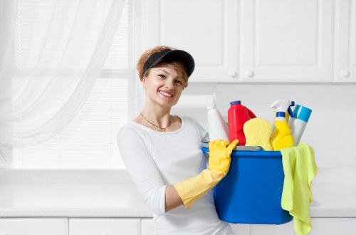Trusted Cleaners Highbury payments area with protected transactions